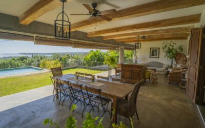 Belle villa coloniale avec magnifique vue lagon